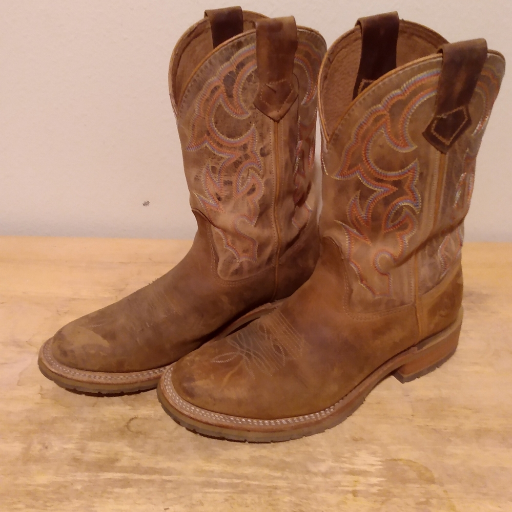 Double H cowboy boots Mens size 10D